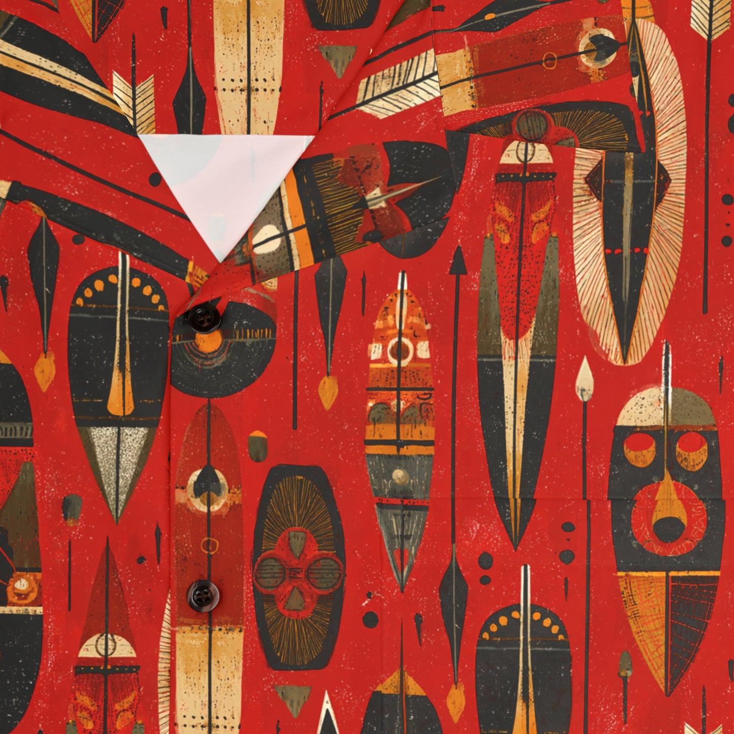 King Shaka Shieldstorm Hawaiian Shirt