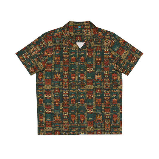 Aztec Hawaiian Shirt