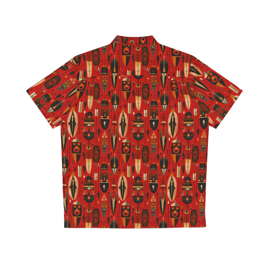 King Shaka Shieldstorm Hawaiian Shirt