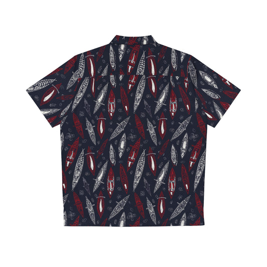 Waka Canoe Hawaiian Shirt