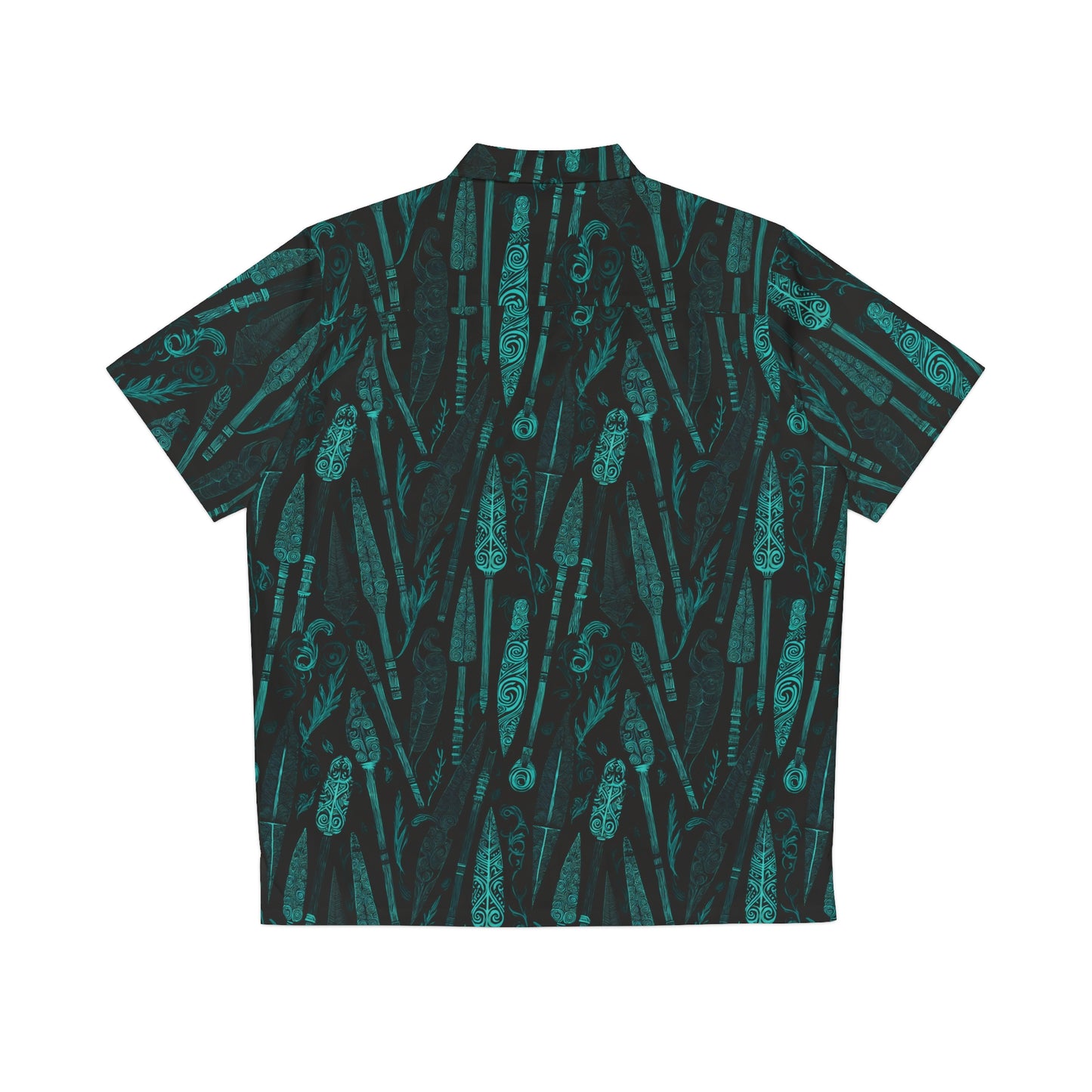 Taiaha Glyph Hawaiian Shirt