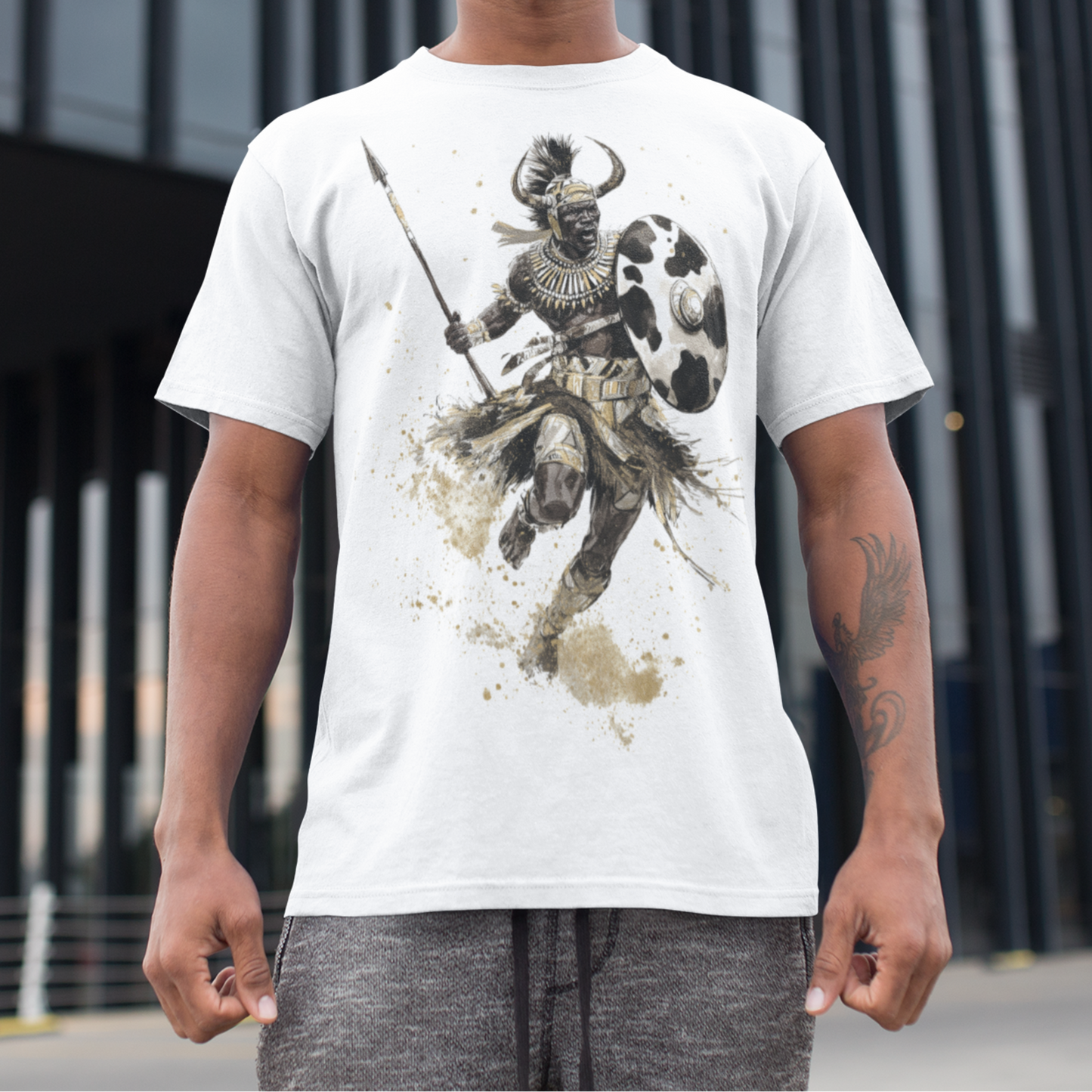 Shaka Zulu Shield Tee