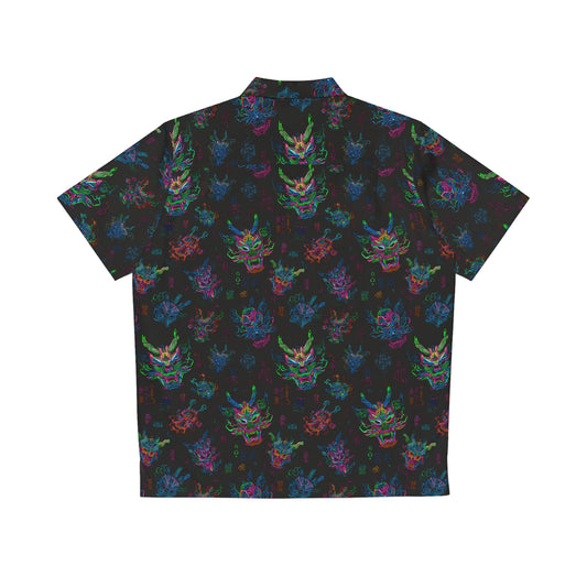 Cyberpunk Dark Hawaiian Shirt