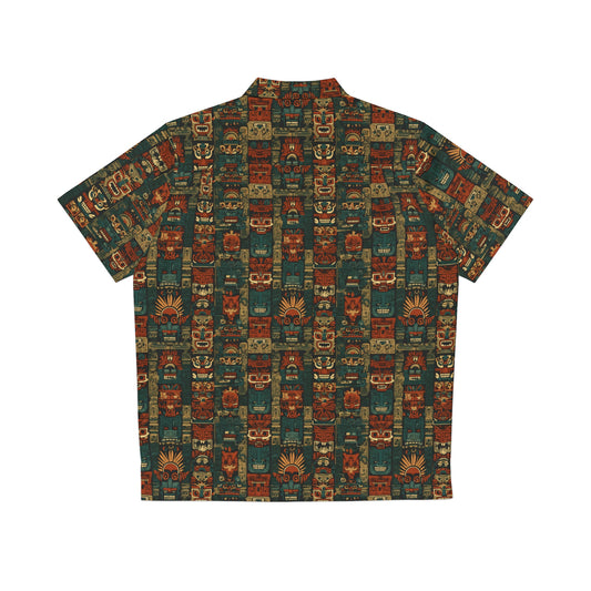 Aztec Hawaiian Shirt